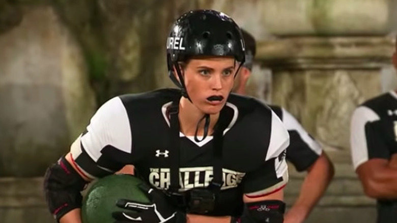 Laurel Stucky competing on 'The Challenge'