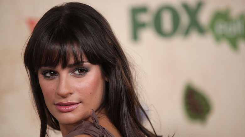 Lea Michele at Fox event