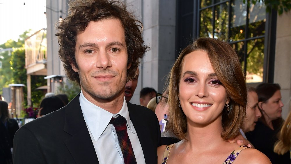 Adam Brody and Leighton Meester attend the LA Screening Of Fox Searchlight's "Ready Or Not"