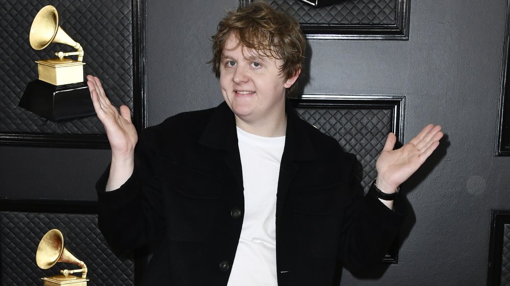 Lewis Capaldi at the 62nd Annual Grammy Awards 