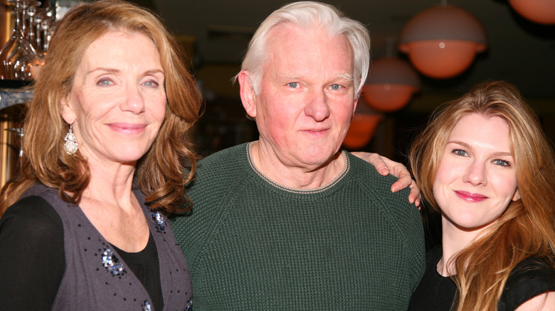 Jill Clayburgh, David Rabe and Lily Rabe