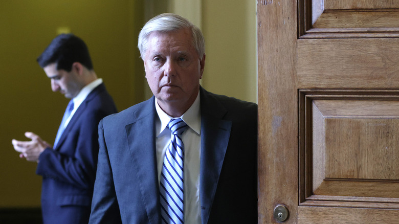 Lindsey Graham leaving the Senate