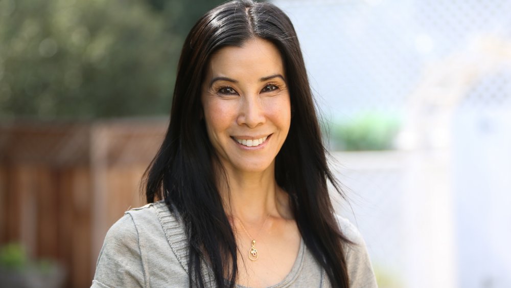 Lisa Ling smiling outside