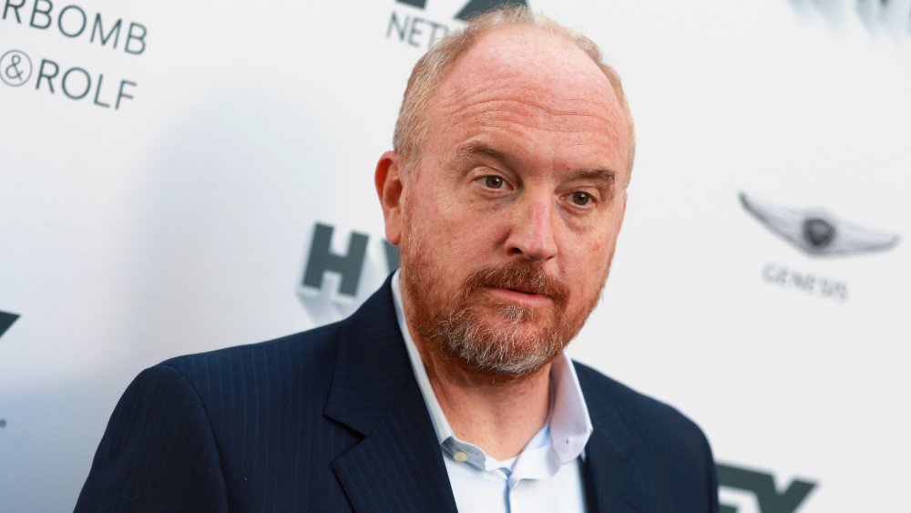 Louis C.K. Holds Hands with French Actress Blance Gardin