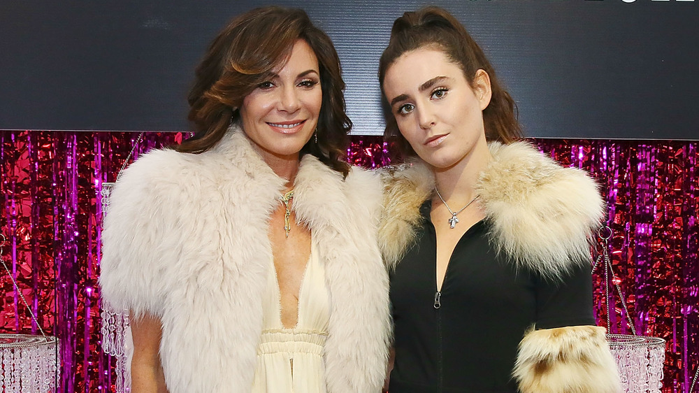 Luann De Lesseps with her daughter Victoria De Lesseps