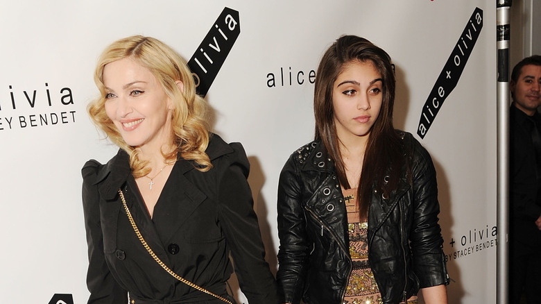 Madonna and Lourdes Leon