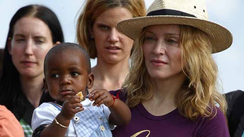 Madonna and David Banda