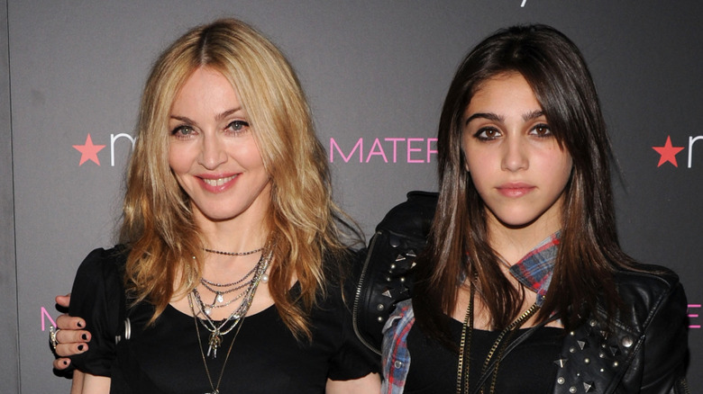 Madonna and Lourdes Leon
