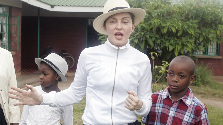 Madonna, Mercy and David