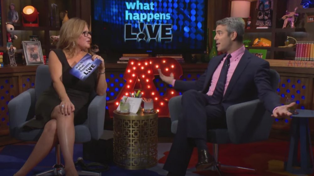 Caroline Manzo & Andy Cohen