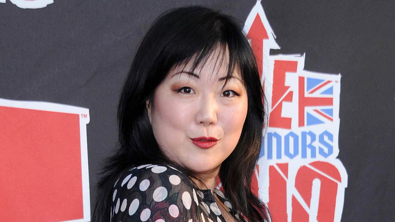 Margaret Cho looking at camera