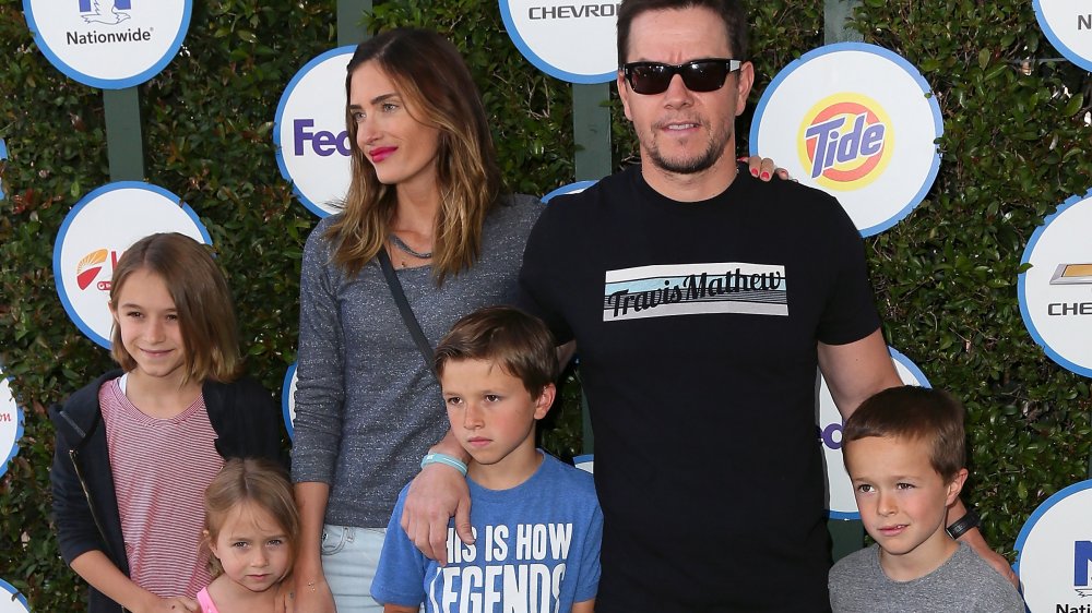 Mark Wahlberg and family