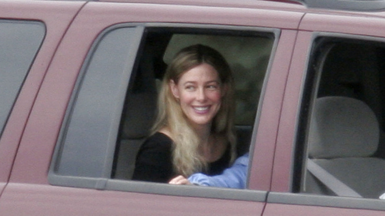 Mary Kay Letourneau riding in car