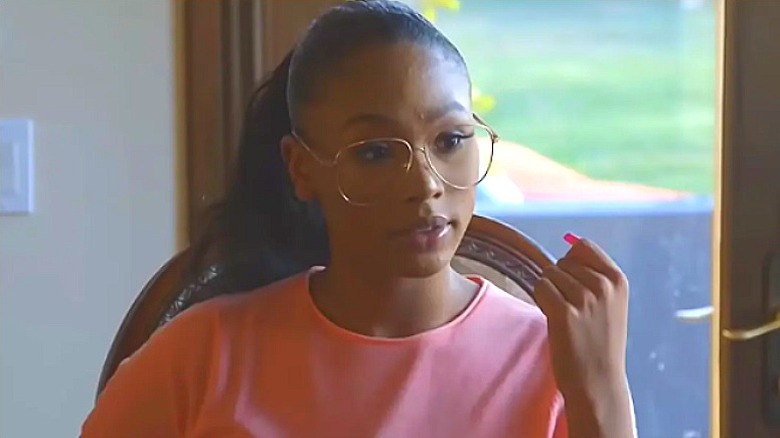 Tytyana Miller in eyeglasses