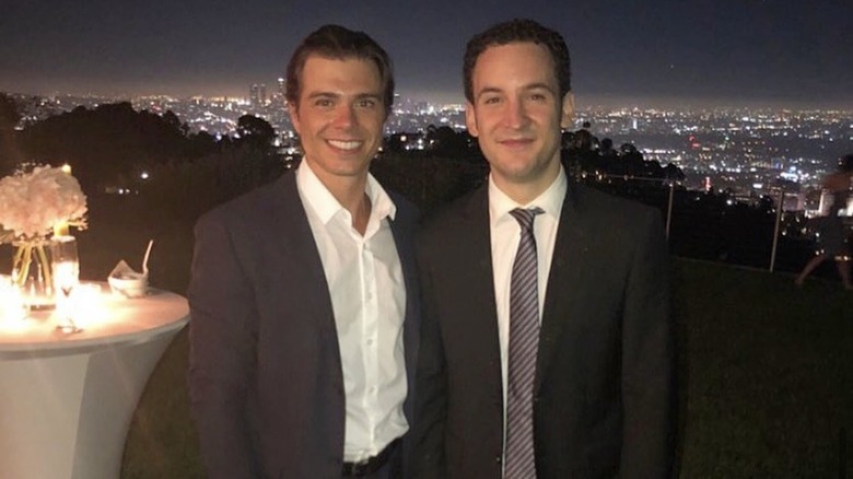 Matthew Lawrence, Ben Savage, smiling in 2018 