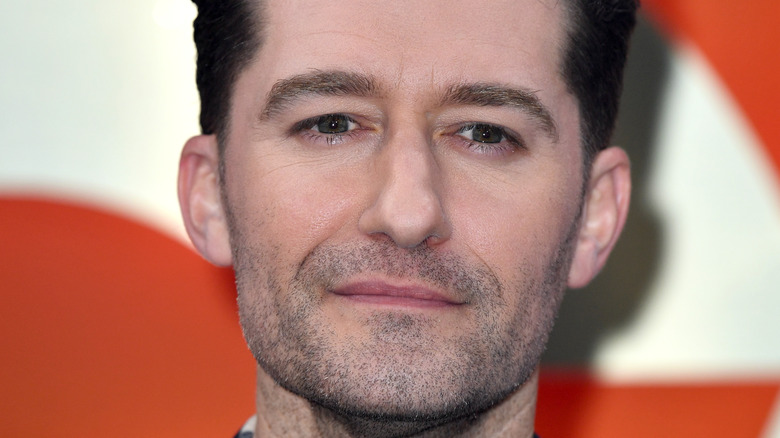 Matthew Morrison looking serious