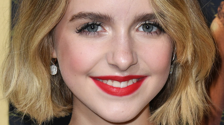 McKenna Grace in closeup