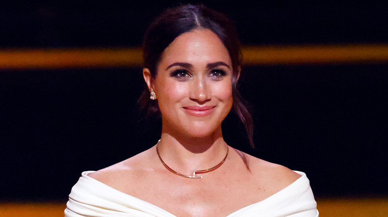 Meghan Markle smiling