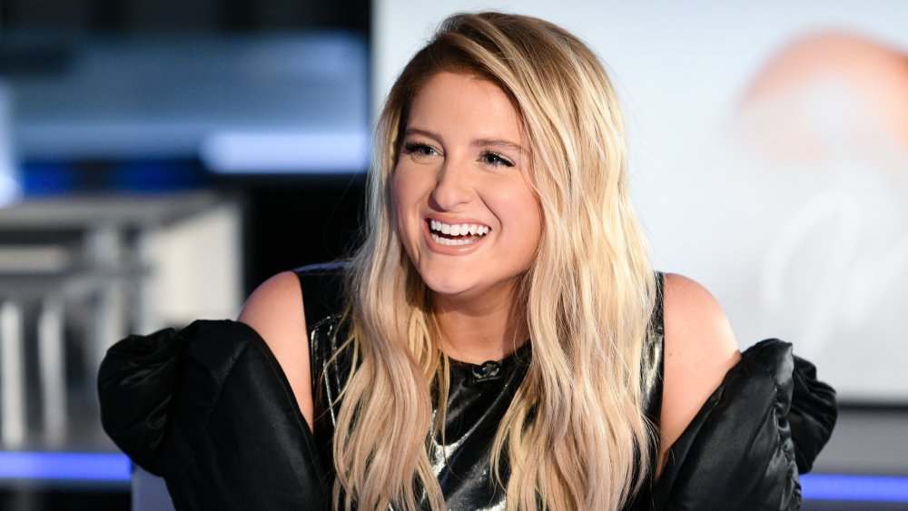 Meghan Trainor laughing