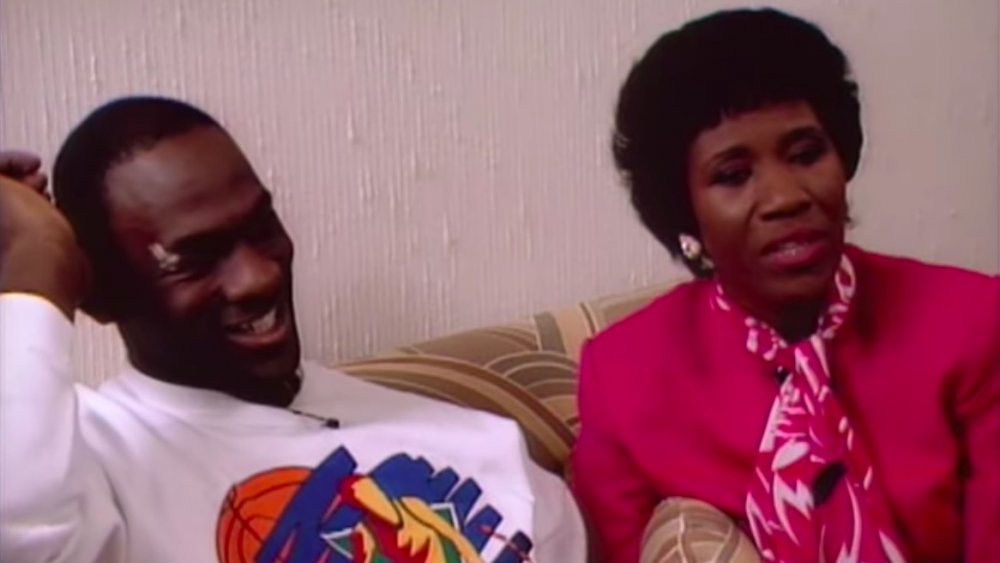 Michael Jordan and Deloris Jordan