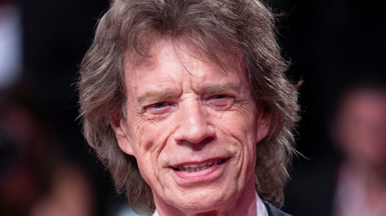Mick Jagger on the red carpet