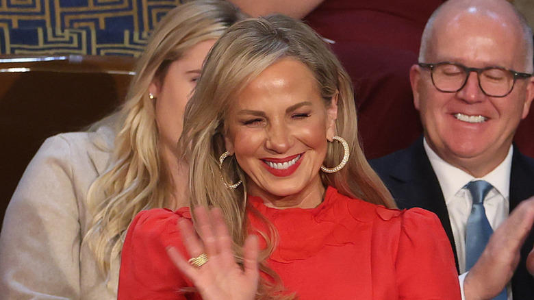 Kelly Johnson at 119th Congress in the House Chamber of the U.S. Capitol Building