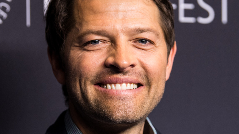 Misha Collins smiling