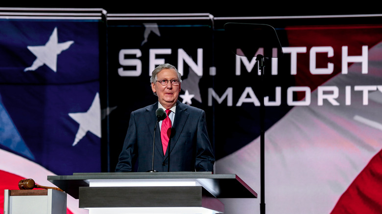 Mitch McConnell speaking