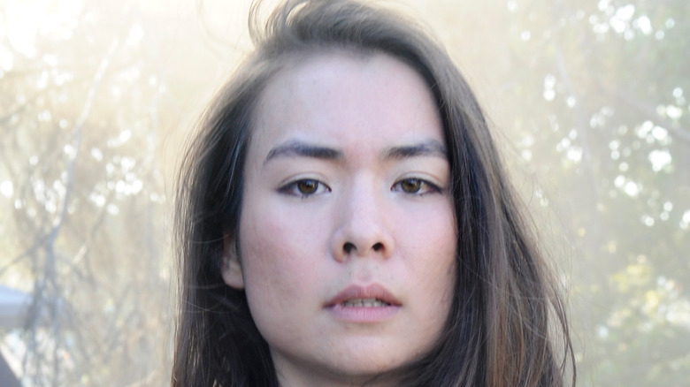 Mitski on stage