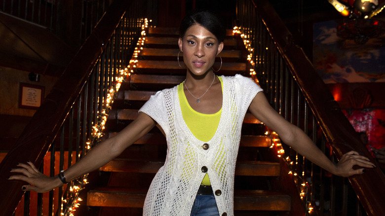 Mj Rodriguez at premiere of 2018 single Bruised