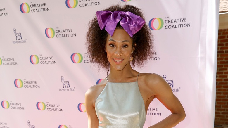 Mj Rodriguez at Creative Coalition event