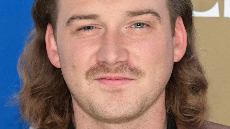 Morgan Wallen with long hair