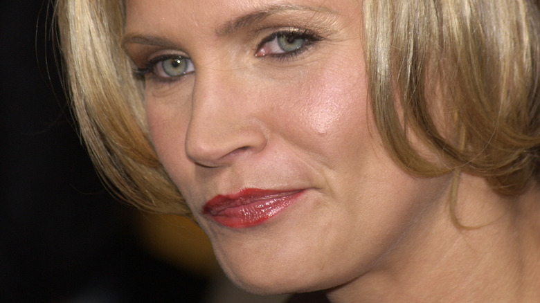 Natasha Henstridge on red carpet