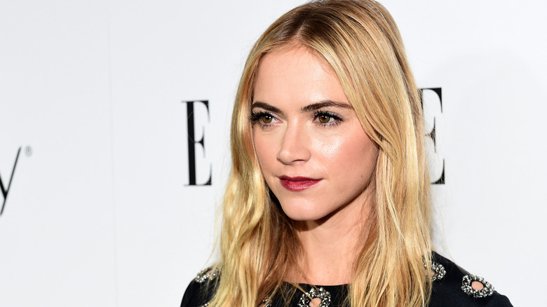 Emily Wickersham at Elle event