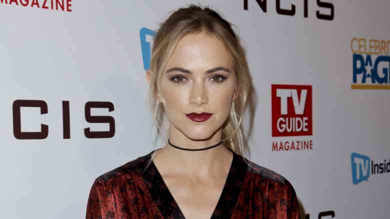 Emily Wickersham smiles