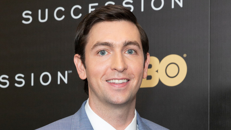 Nicholas Braun smiling