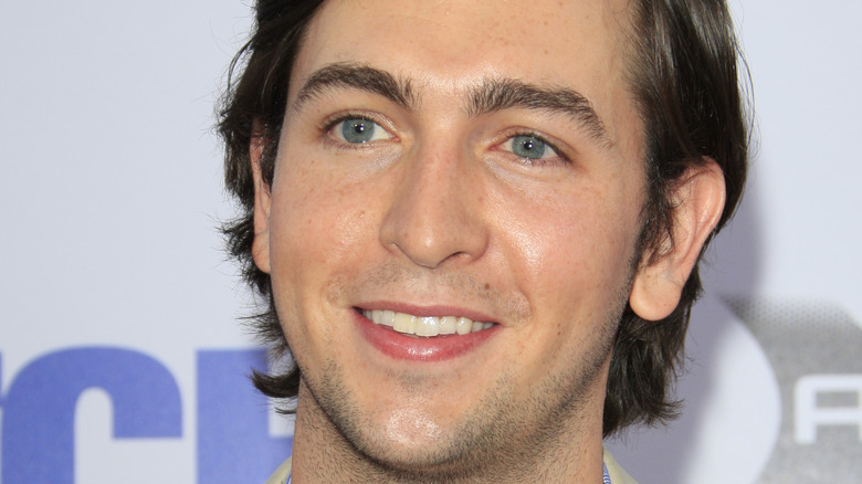 Nicholas Braun smiling