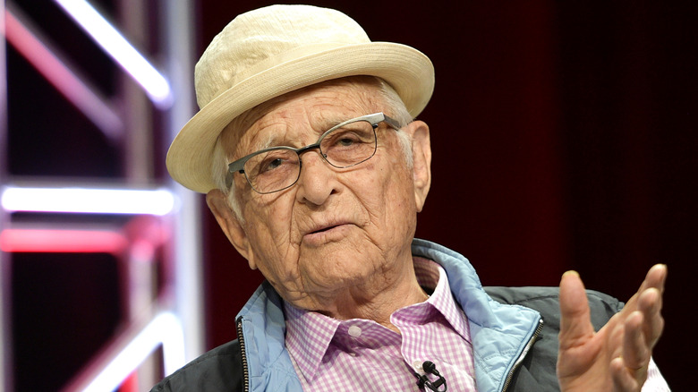 Norman Lear speaking at an event