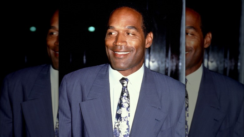 O.J. Simpson smiling