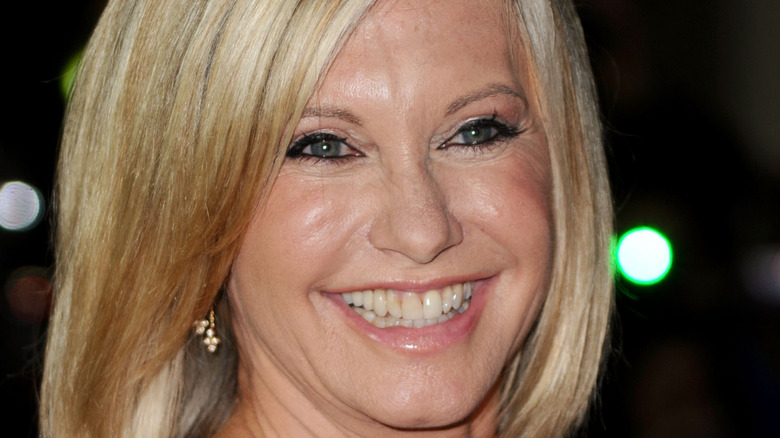 Olivia Newton-John smiling 