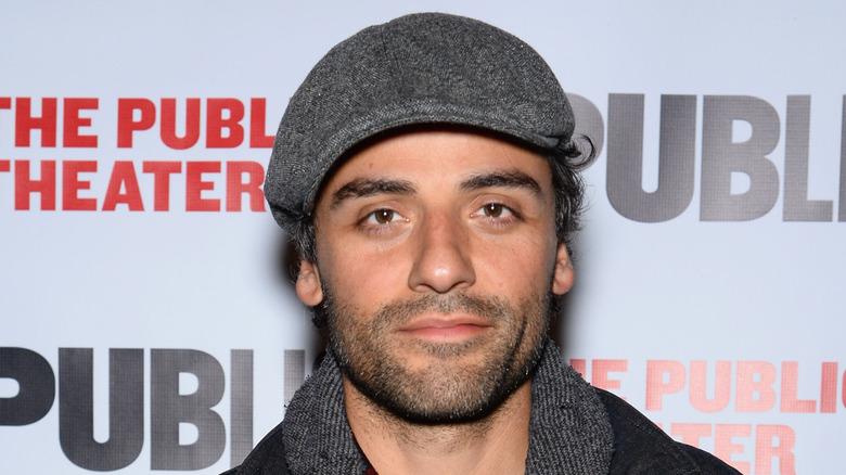 Oscar Isaac in a hat