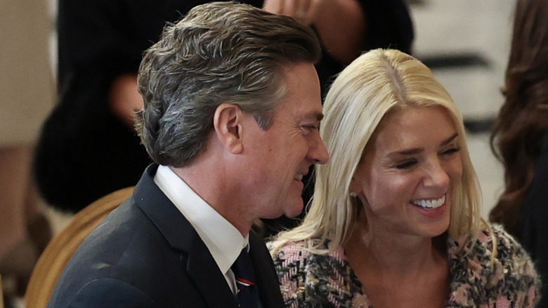 John Wakefield and Pam Bondi at U.S. Capitol