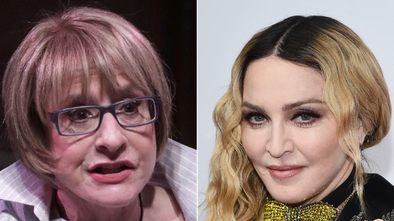 Patti LuPone and Madonna split image