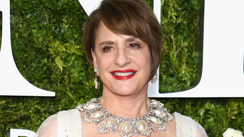 Patti LuPone smiling