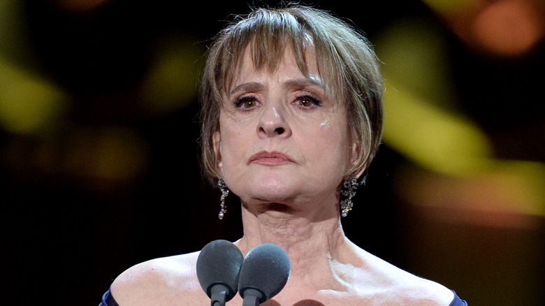 Patti LuPone accepting award