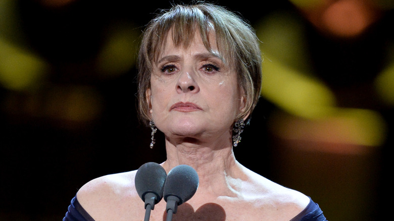Patti LuPone accepting award
