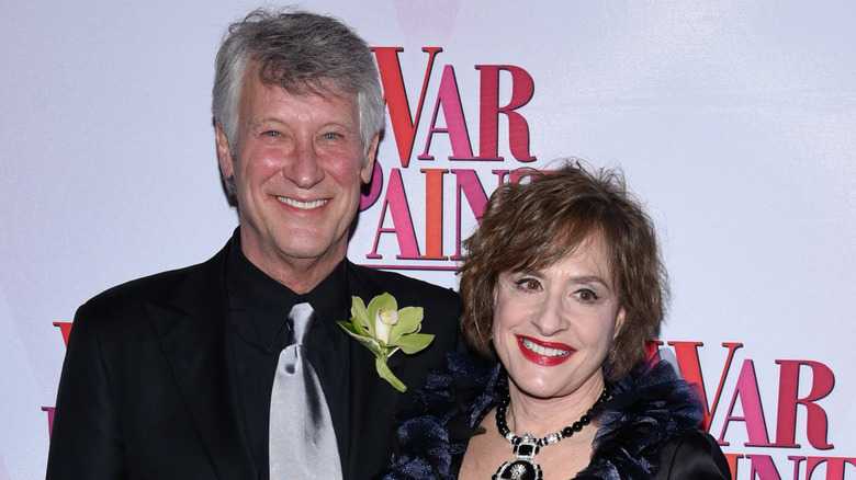 Matthew Johnston and Patti LuPone smiling