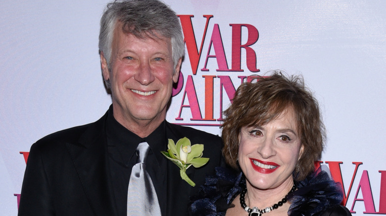 Matthew Johnston and Patti LuPone smiling