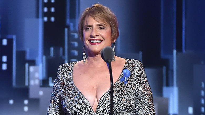 Patti LuPone smiling