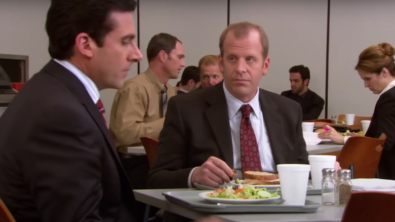 Steve Carell and Paul Lieberstein